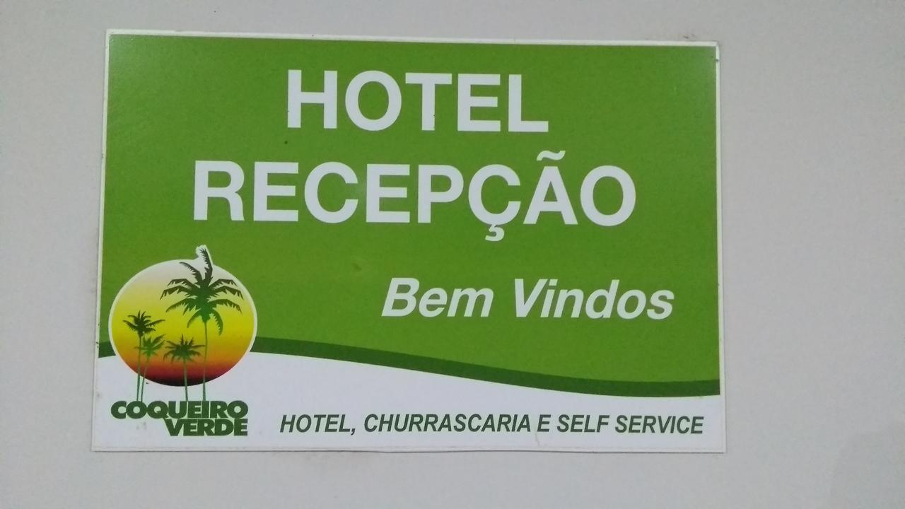 Hotel E Churrascaria Coqueiro Verde Oeiras Eksteriør bilde